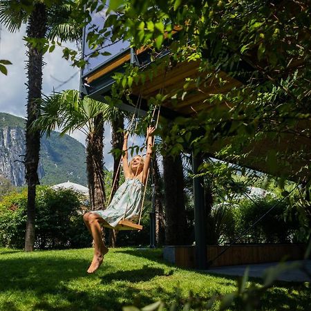 Treelodgy, The Tree House Hotel Riva del Garda Bagian luar foto