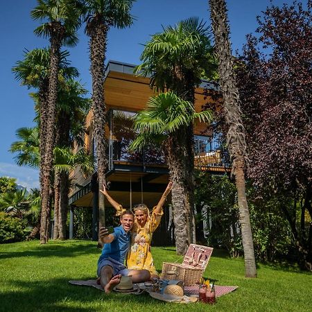 Treelodgy, The Tree House Hotel Riva del Garda Bagian luar foto