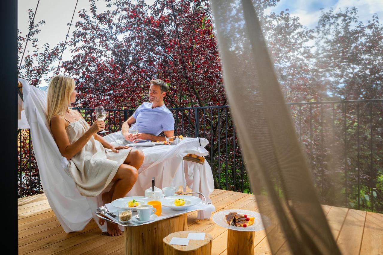 Treelodgy, The Tree House Hotel Riva del Garda Bagian luar foto