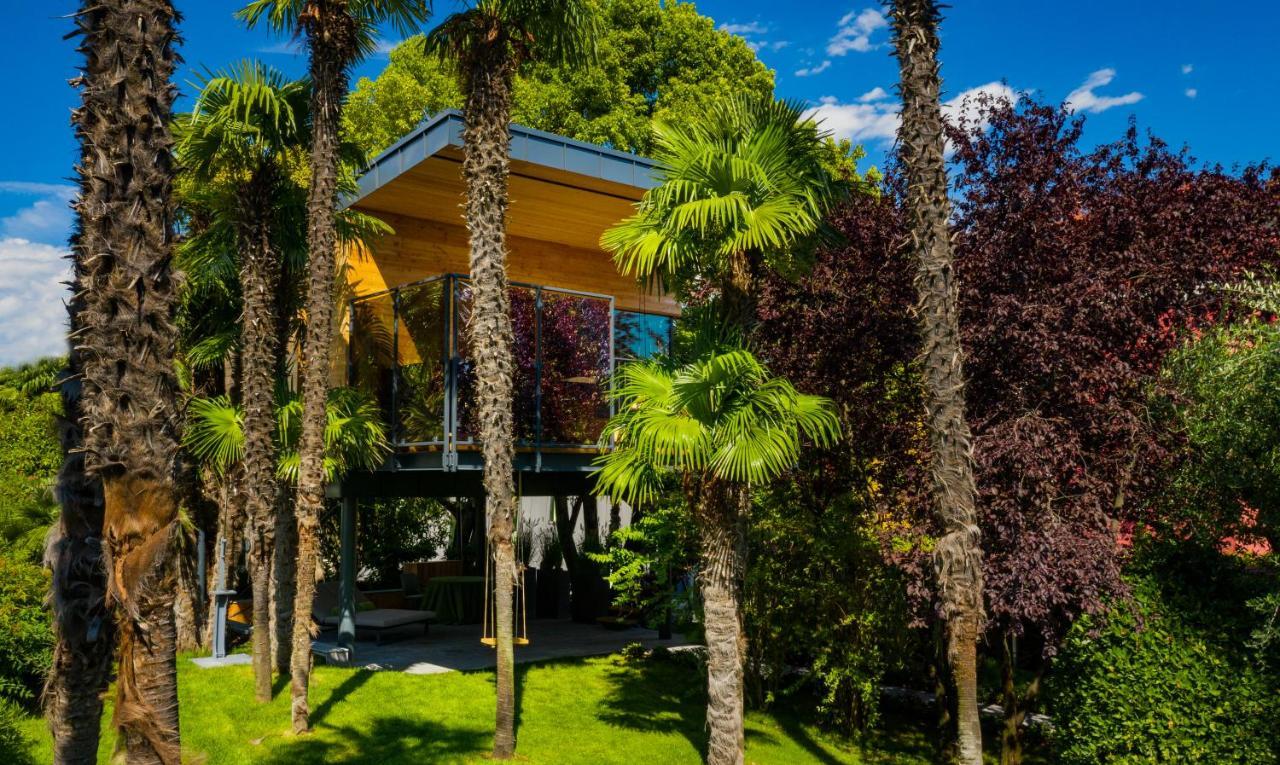 Treelodgy, The Tree House Hotel Riva del Garda Bagian luar foto